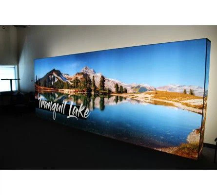 Tela retroiluminada recubierta para impresión UV