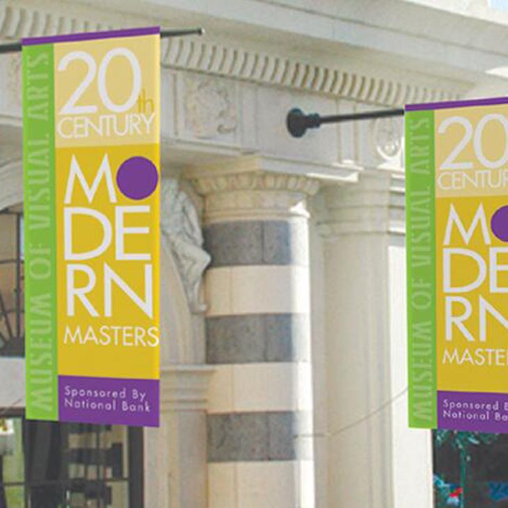Polyester Flag Banner Fabric 110gsm